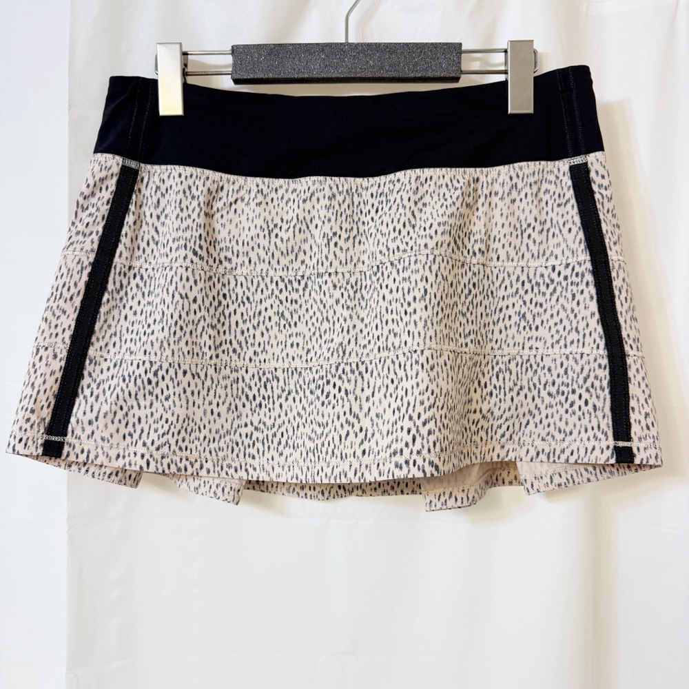 Lululemon Pace Rival Skirt ll *4-way Stretch (Regular) Size 8 Dottie Dash Grain